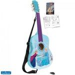 LA REINE DES NEIGES Guitare acoustique enfant 78 cm en bois LEXIBOOK - médiator et sangle inclus