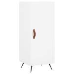 vidaXL Buffet blanc 34 5x34x90 cm bois d'ingénierie