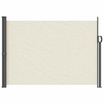 vidaXL Store latéral rétractable 140 x 300 cm 100  polyester fer acier