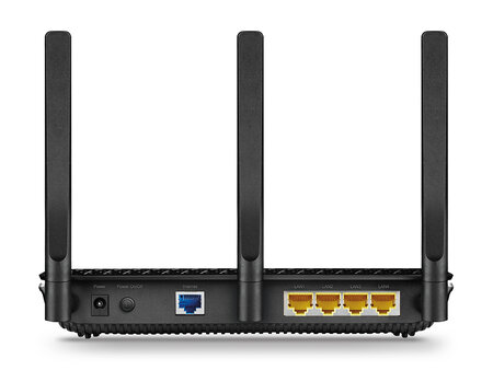 Tplink ac2300 dual-band wi-fi router ac2300 dual-band wi-fi router broadcom 1.8ghz dual-core cpu 802.11ac/a/b/g/n 1624mbps at 5ghz + 600mbps at 2.4ghz 5 gigabit