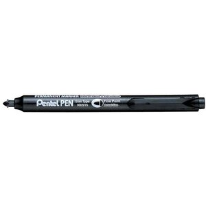 Marqueur permanent NXS15 Rétractable pointe Ogive Fine Noir PENTEL
