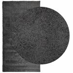 vidaXL Tapis shaggy PAMPLONA poils longs moderne anthracite 80x150 cm