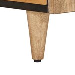 vidaXL Table basse Naturel 100 x 54 x 40 cm Bois de mangue massif
