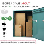 Boite à colis atout 1 porte vert 6033 b