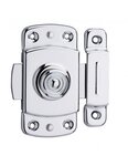 THIRARD - Verrou pour porte d'ameublement  40mm  laiton chromé