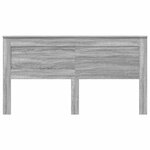 vidaXL Tête de lit Gris Sonoma 180 cm Bois d'ingénierie