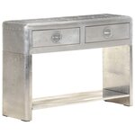 vidaXL Buffet de style aviation 110x35x75 cm Métal