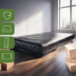 Pack and Move - Housse de protection matelas 2 places - 160 x 230 cm - Imperméable et anti-poussière - Fermeture facile