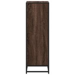 vidaXL Bibliothèque chêne marron 40x35x107 5 cm bois d'ingénierie