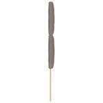 Tête de lit LED vidaXL design à motifs de diamant taupe 90 cm tissu