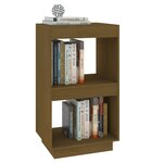 vidaXL Bibliothèque Marron miel 40x35x71 cm Bois de pin massif