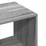 vidaXL Garde-robe Sonoma gris 80x40x110 cm Bois d'ingénierie