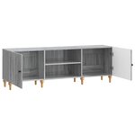 vidaXL Meuble TV 150 x 31 x 50 cm Sonoma gris Bois d'ingénierie