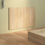 vidaXL Tête de lit Chêne sonoma 120x1 5x80 cm Bois d'ingénierie