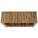 vidaXL Table basse Teck véritable 90x50x30 cm