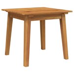 vidaXL Chaises de jardin avec table 3 Pièces Noir 45 x 45 x 40 cm