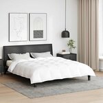 vidaXL Couettes & Duvets Blanc 240 x 260 cm Bas