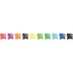 Paper mate flair original - 10 feutres d'écriture - assortiment de couleurs - pointe moyenne 0.7mm