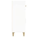 vidaXL Buffet blanc 69 5x34x89 cm bois d’ingénierie