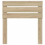 vidaXL Tête de lit Chêne Sonoma 80 cm Bois d'ingénierie