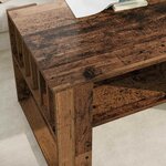 vidaXL Table basse Bois ancien 92 x 49 5 x 45 cm Bois d'ingénierie