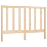vidaXL Tête de lit 126x4x100 cm Bois massif de pin