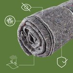 Pack and Move - Lot 4 Couvertures De Protection Pour Déménagement Et Stockage - 1 5 X 2 M - Épaisse Et Résistante - Protection TV Protection Meubles