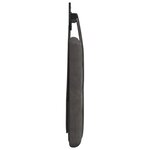 vidaXL Tête de lit suspendue Noir PU antique