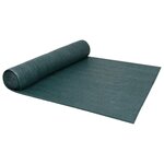 vidaXL Filet brise-vue PEHD 1 5x10 m Vert 150 g/m²