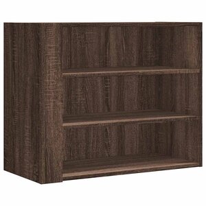 vidaXL Armoire murale chêne marron 75x35x60 cm bois d'ingénierie