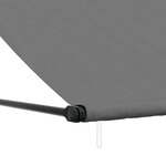 vidaXL Auvent rétractable anthracite 250x150 m tissu et acier