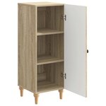 vidaXL Buffet Chêne Sonoma 33 x 34 5 x 90 cm Bois d'ingénierie