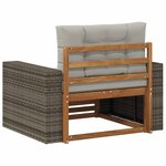 vidaXL Sofa de milieu extérieur Naturel