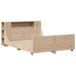 vidaXL Cadre de lit sans matelas 140x190 cm bois de pin massif