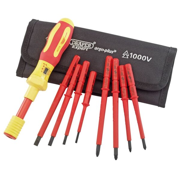 Draper tools jeu de tournevis dynamométriques vde neuf pièces 65372