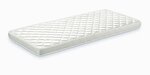 Lit cabane naturel avec matelas