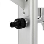 vidaXL Colonne à eau de jardin Aluminium 95 cm