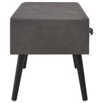 Banc banquette avec tiroirs 80 cm similicuir gris 02_0010812