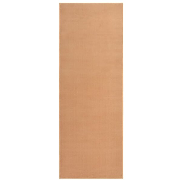 vidaXL Tapis BCF Beige 100x250 cm