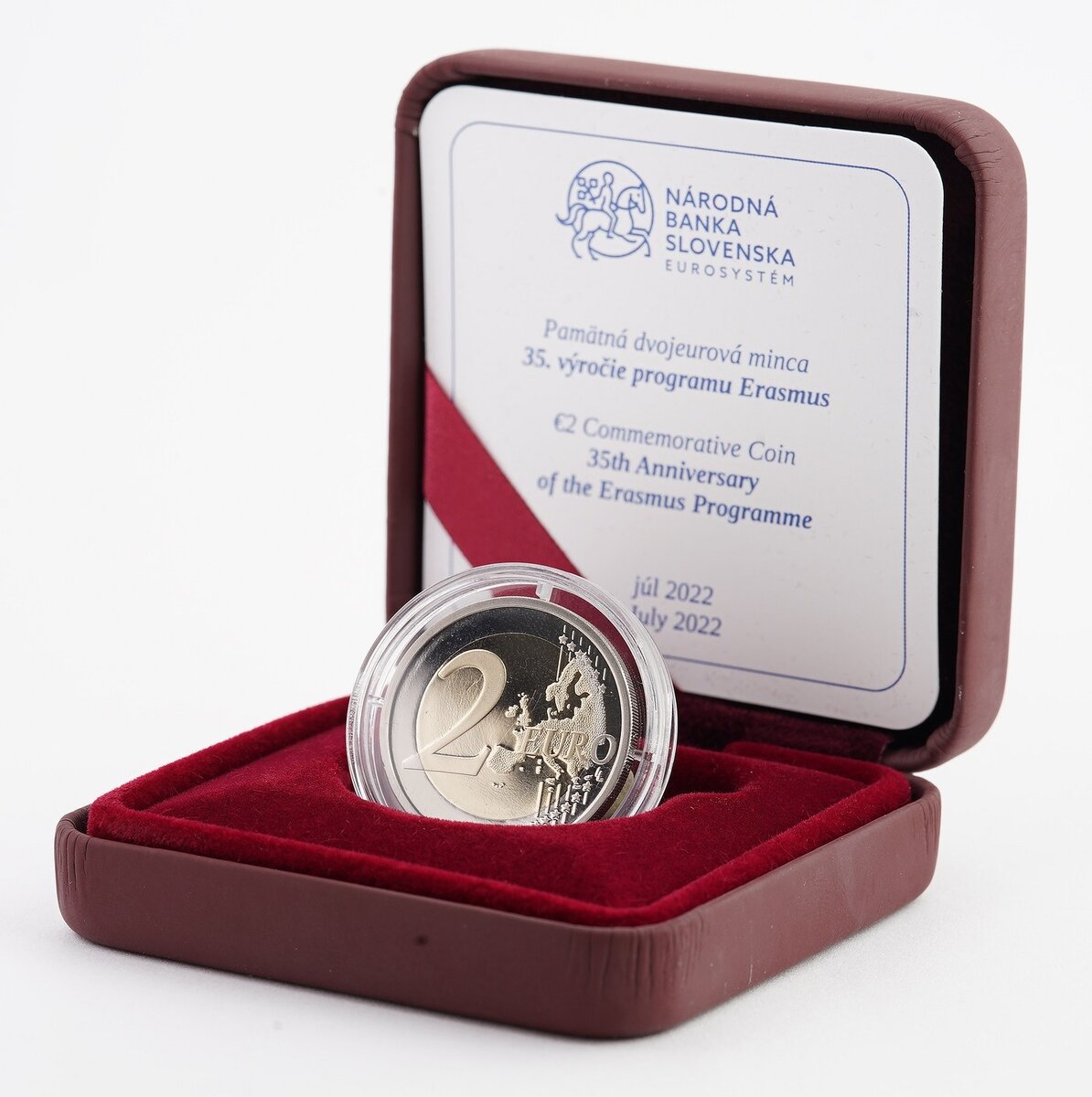 Piece 2 Euros SLOVAQUIE 2016 à 2027