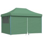 vidaXL Tente de fête 292 x 440 x 315 cm Vert Tissu Oxford