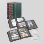 Album leuchtturm multi bleu pour 200 objets de collection (323576)