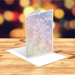 Carte anniversaire happy birthday à pailettes - draeger paris