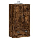 vidaXL Buffet haut chêne fumé 60x35 5x103 5 cm bois d'ingénierie