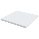 vidaXL Coussins de Matelas Blanc 180 x 200 cm