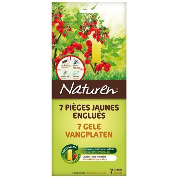 NATUREN 7 Pieges jaunes englués