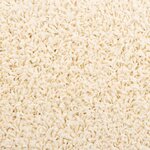 vidaXL Tapis d'escalier 20 pièces 65 x 21 x 4 cm Crème Demi-rond Grand