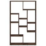 vidaXL Bibliothèque chêne marron 72x20x120 cm bois d'ingénierie