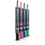 Marqueur pour tableau blanc Maxiflo Flex-Feel  kit 4 PENTEL