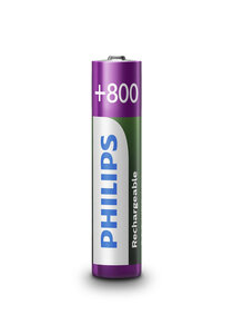 Philips piles rechargeable aaa lr03 800 mah